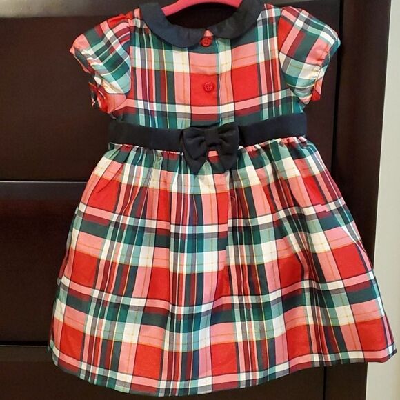 Infant Winter Holiday Dress - Picture 2 of 6